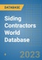 Siding Contractors World Database - Product Image