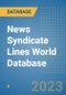 News Syndicate Lines World Database - Product Image