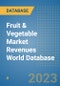 Fruit & Vegetable Market Revenues World Database - Product Image