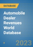 Automobile Dealer Revenues World Database- Product Image