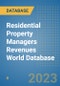Residential Property Managers Revenues World Database - Product Image