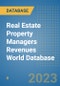 Real Estate Property Managers Revenues World Database - Product Image