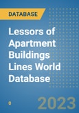 Lessors of Apartment Buildings Lines World Database- Product Image