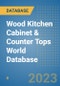Wood Kitchen Cabinet & Counter Tops World Database - Product Image