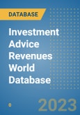 Investment Advice Revenues World Database- Product Image