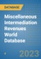 Miscellaneous Intermediation Revenues World Database - Product Image