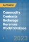 Commodity Contracts Brokerage Revenues World Database - Product Image