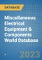 Miscellaneous Electrical Equipment & Components World Database - Product Image