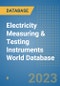 Electricity Measuring & Testing Instruments World Database - Product Image
