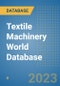 Textile Machinery World Database - Product Image