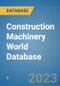 Construction Machinery World Database - Product Image