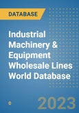 Industrial Machinery & Equipment Wholesale Lines World Database- Product Image