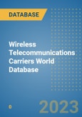 Wireless Telecommunications Carriers World Database- Product Image