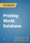 Printing World Database - Product Image