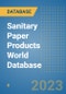 Sanitary Paper Products World Database - Product Image