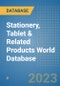 Stationery, Tablet & Related Products World Database - Product Image