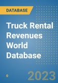 Truck Rental Revenues World Database- Product Image