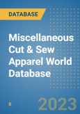 Miscellaneous Cut & Sew Apparel World Database- Product Image