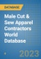 Male Cut & Sew Apparel Contractors World Database - Product Image