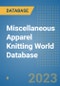 Miscellaneous Apparel Knitting World Database - Product Image