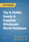 Toy & Hobby Goods & Supplies Wholesale World Database - Product Image