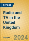 Radio and TV in the United Kingdom: ISIC 9213- Product Image