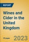 Wines and Cider in the United Kingdom: ISIC 1552 - Product Image