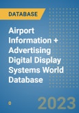 Airport Information + Advertising Digital Display Systems World Database- Product Image