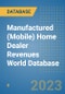 Manufactured (Mobile) Home Dealer Revenues World Database - Product Image