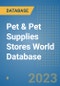 Pet & Pet Supplies Stores World Database - Product Image