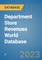 Department Store Revenues World Database - Product Image