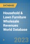 Household & Lawn Furniture Wholesale Revenues World Database - Product Image