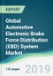 Global Automotive Electronic Brake Force Distribution (EBD) System Market - Forecasts from 2019 to 2024 - Product Thumbnail Image