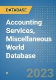 Accounting Services, Miscellaneous World Database- Product Image
