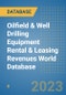 Oilfield & Well Drilling Equipment Rental & Leasing Revenues World Database - Product Image