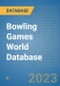 Bowling Games World Database - Product Image