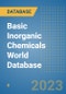 Basic Inorganic Chemicals World Database - Product Image