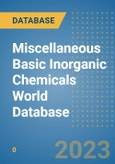 Miscellaneous Basic Inorganic Chemicals World Database- Product Image