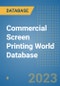Commercial Screen Printing World Database - Product Image