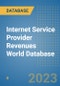 Internet Service Provider Revenues World Database - Product Image
