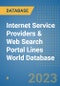 Internet Service Providers & Web Search Portal Lines World Database - Product Image