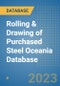 Rolling & Drawing of Purchased Steel Oceania Database - Product Image