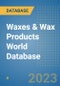 Waxes & Wax Products World Database - Product Image