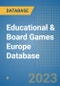 Educational & Board Games Europe Database - Product Image