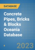 Concrete Pipes, Bricks & Blocks Oceania Database- Product Image