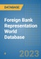 Foreign Bank Representation World Database - Product Image