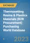 Thermosetting Resins & Plastics Materials (B2B Procurement) Purchasing World Database - Product Image