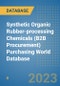 Synthetic Organic Rubber-processing Chemicals (B2B Procurement) Purchasing World Database - Product Image