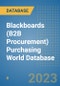 Blackboards (B2B Procurement) Purchasing World Database - Product Image