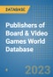 Publishers of Board & Video Games World Database - Product Image